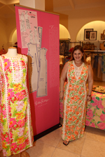 Allison Kapner wears vintage Lilly Pulitzer