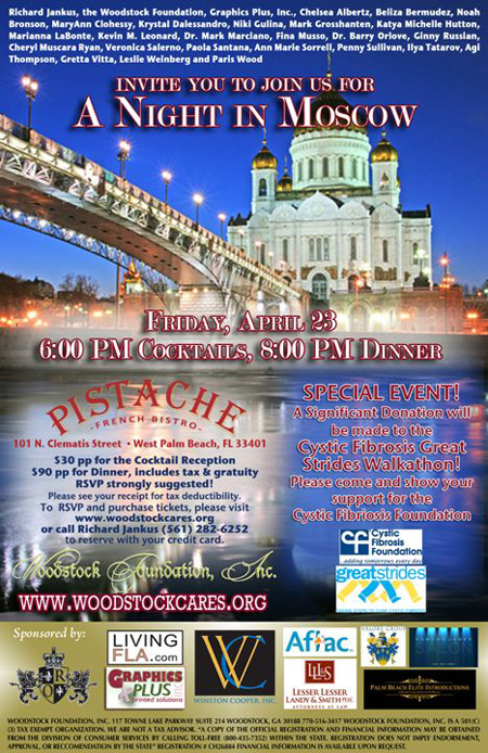 A Night in Moscow, Woodstock Foundation