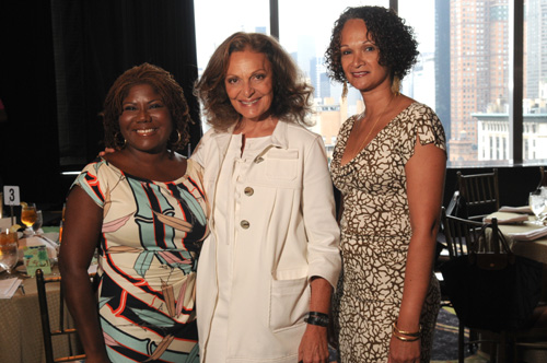 2009 New York City Mission Society's 3rd Annual Champions for Children Awards Luncheon (l-r) NYCMS Exec Director Stephanie Palmer, Honoree