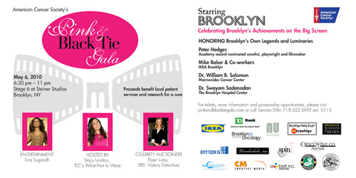 Pink and Black Tie Gala