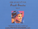 Frank Sinatra Night Benefiting the American Cancer Society and Summer Camps for Kids with Cancer