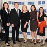 Dr. Ellen Marmur, Dr. Michael Brodman, Dr. Mary Ann McLaughlin, Dr. Elissa Gretz Friedman and Dr. Jennifer Kent 2011 Mount Sinai Women’s Health Fashion Show and Luncheon Photo by Billy Farrell Agency