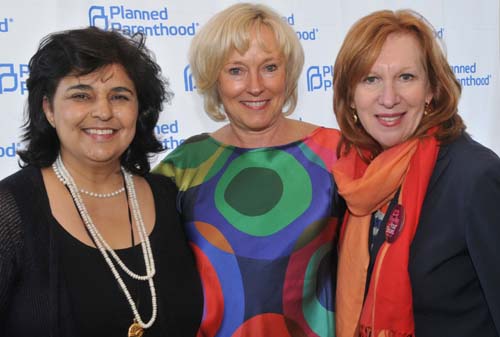 Event Co-chair Rima Mardoyan; host Molly Channing; and PPHP President/CEO Reina Schiffrin. Photo by:  Richard Lewin