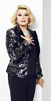 E! UPFRONT PORTRAITS -- Season:2014 -- Pictured: Joan Rivers -- (Photo by: Smallz & Raskind/E!)