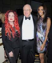 Cyndi Lauper, Dr. Perry Robins, Michelle Williams THE SKIN CANCER FOUNDATION's Skin Sense Awards Gala 2013 Plaza Hotel, NYC, October 15, 2013ŠPatrick McMullanPhoto - Nicholas Hunt/ PatrickMcMullan.com