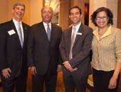 Peter Neger, Bill Thompson, Scott Millstein and Elsie McCabe Thompson. Photo by: Kate Lord