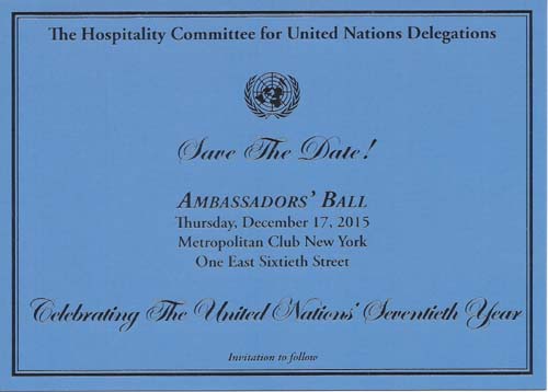 Ambassaodrs Ball