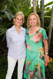 Co-chairmen: Nellie Benoit and Joanie Van der Grift. Photo by: Capehart Photography