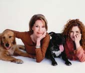 Mary Tyler Moore and Bernadette Peters. Photo by: Timothy White