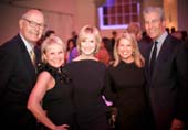 Co-Chairs Tina and Terry Lundgren with special guest JoJo Starbuck and presenters Andrea Joyce and Harry Smith at a previous Figure Skating in Harlem gala