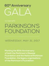 Parkinson's Foundation 60th Anniversary Gala