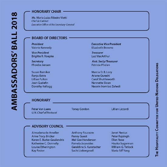 Ambassadors ball
