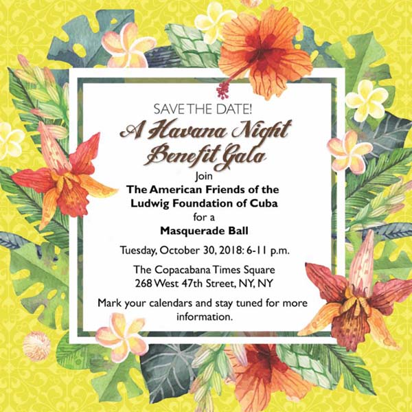 The American Friends of the Ludwig Foundation of Cuba / A Havana Night Benefit Gala