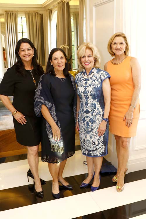 Mari Epperson, Co-Chair, Woman of the Year Gala Dinner; Venise Stuart, President, Les Femmes du Monde; Dr. Sandra Chapman, Woman of the Year Honoree; Melissa Lewis, Co-Chair, Woman of the Year Gala Dinner