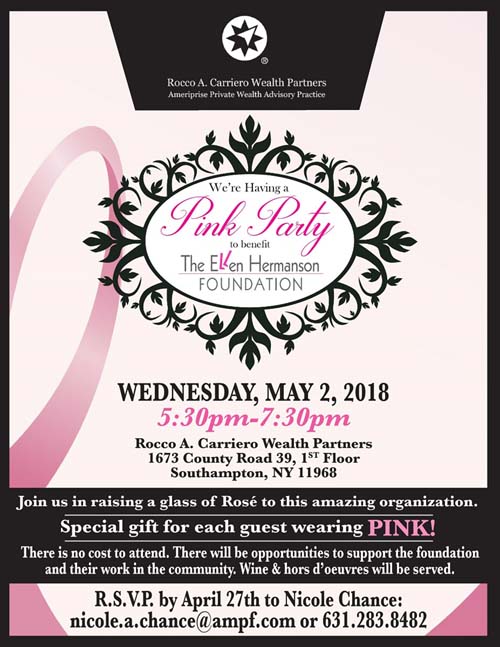 The Ellen Hermanson Foundation Pink Party