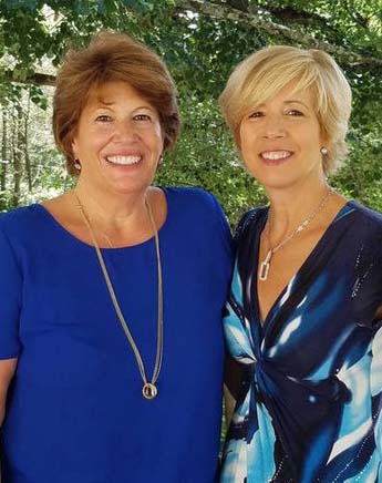 Roseann Sarica Benedict and Nancy Carr