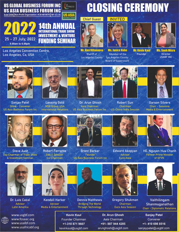 US GLOBAL BUSINESS FORUM  INC