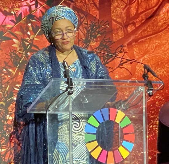 Deputy Secretary-General (DSG) Amina J. Mohammed