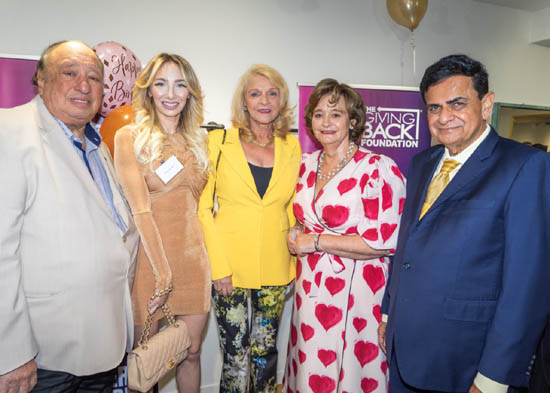 John Castsimatidis, Andrea Castsimatidis, Margo Castsimatidis , Cherie Blair, Sudhir Parikh