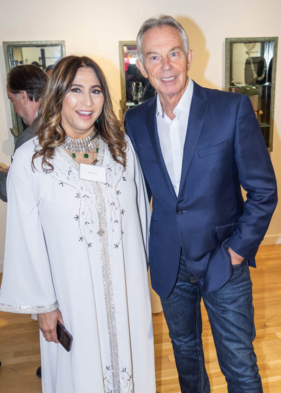 Meera Ghandhi, Tony Blair