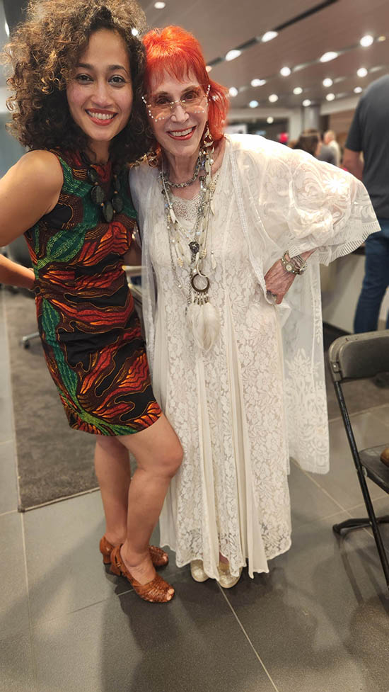 Shariha Khalid, Dr Judy Kuriansky,