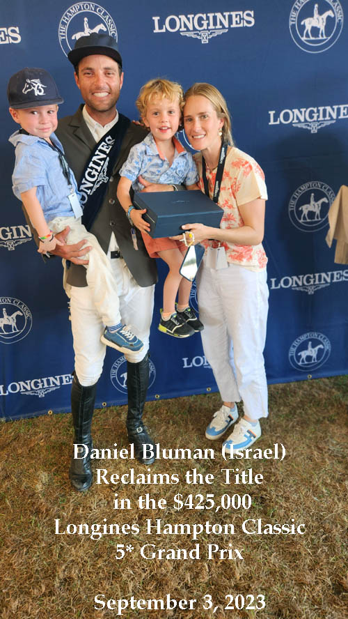 Daniel Blauman/Hampton Classic Horse Show. Photo by: Rose Billings/Blacktiemagazine.com