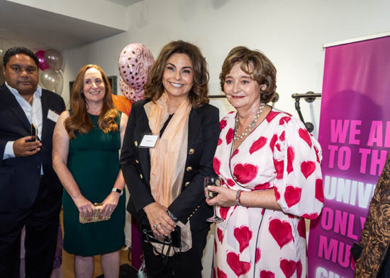 Rafi Jafri, Shanna Jafri, Nabila Koshoggi, Cherie Blair