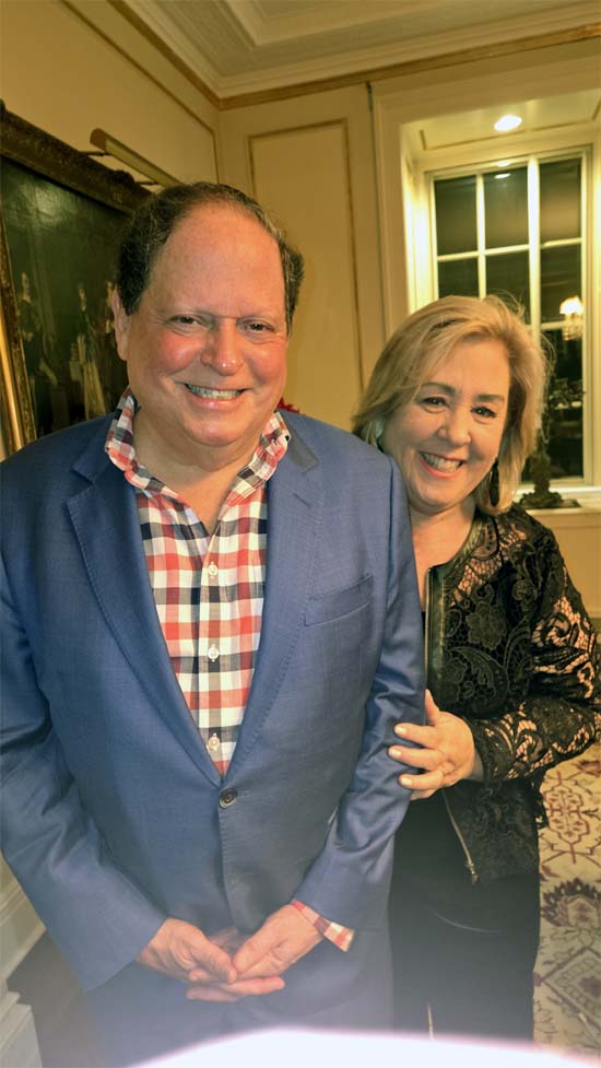  David Hochberg and Assembly Member Rebecca Seawright. photo by: rose billings black tie international magazine