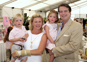 Oakley, Merrill, Olivia and Bobby Debbs. Bobby Debbs is the Co-Chairman of