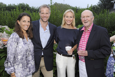 Katama Eastman, John and Amy Griffin, and Julian Robertson, Jr.