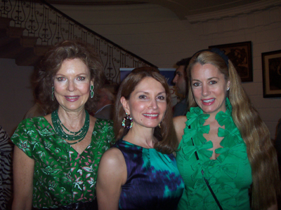 Margo Langenberg, Jean Shafiroff and Jen Bawden