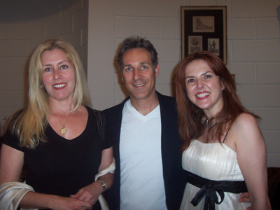 Paula and Peri Pastor and Lorraine Cancro