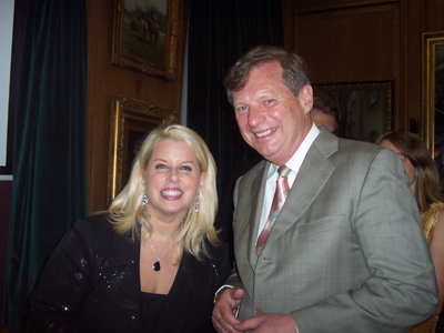 Rita Cosby and John Madden