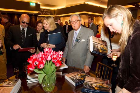 Shafik Gabr, Isabel Bresset, Susan Gutfreund, Derek Jones and 
