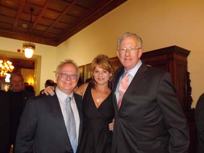 Gary Springer, Elizabeth Cier and Barry Klarberg