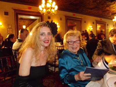 Joyce Brooks and Dr. Ruth Westheimer