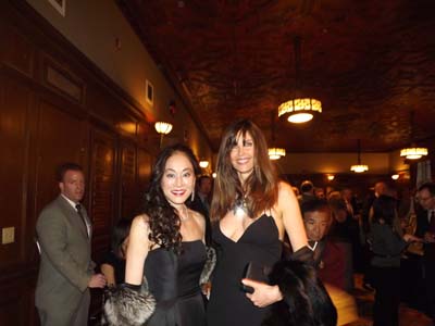 Lucia Hwong Gordon and Carol Alt