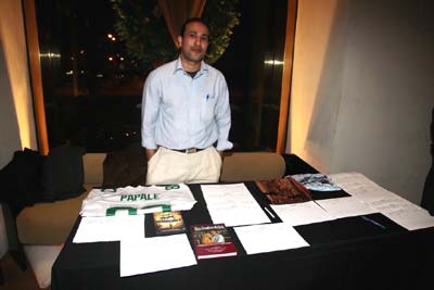 One of our Silent Auction Table
