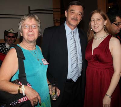 Mrs. Dana Cole, Antonio St. Lorenzo CEO Heroes Village and Miss Cole