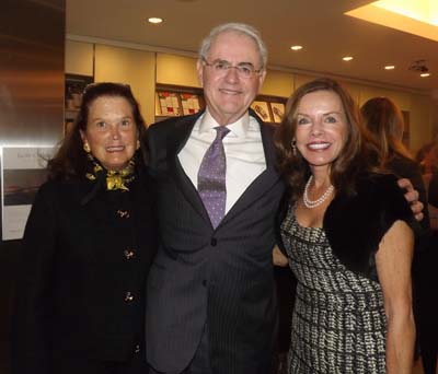 Gail Clark, Edward Samek and Lynne Wheat