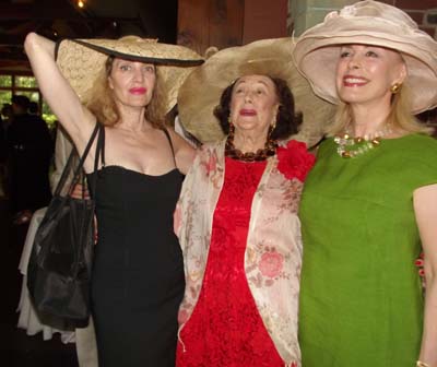 Joyce Brooks, Lucy Jarvis and Carolyn Carter