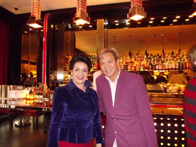 Singer Sue Mathys & writer David Noh