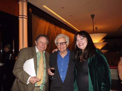 Andrew Wargo, Albert Maysles and Patricia Watt