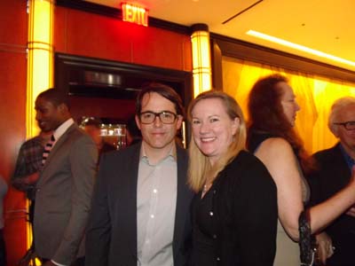 Matthew Broderick, Nominee for outstanding male dancer (Nice Work if You Can Get it) and Kathleen Marshall, Nominee for(Nice Work if You Can Get it)