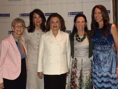 Dr. Ruth Gottesman, Karen Mandelbaum ,  Renee Belfer, 