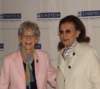 Dr. Ruth Gottesman and Emily Fischer Landau 