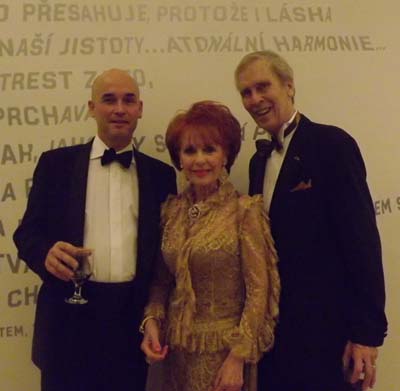 Carl Skelton with Mr. and Mrs. Bender