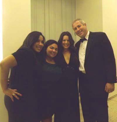 Noriella Santos, Amy Rivera, Vilia Jelen and Andrew Stein