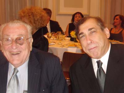 Dr. Robert Cancro and Abe Shainberg