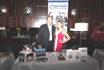 Bill Walsh and Jenna Brooke of Power Team International
